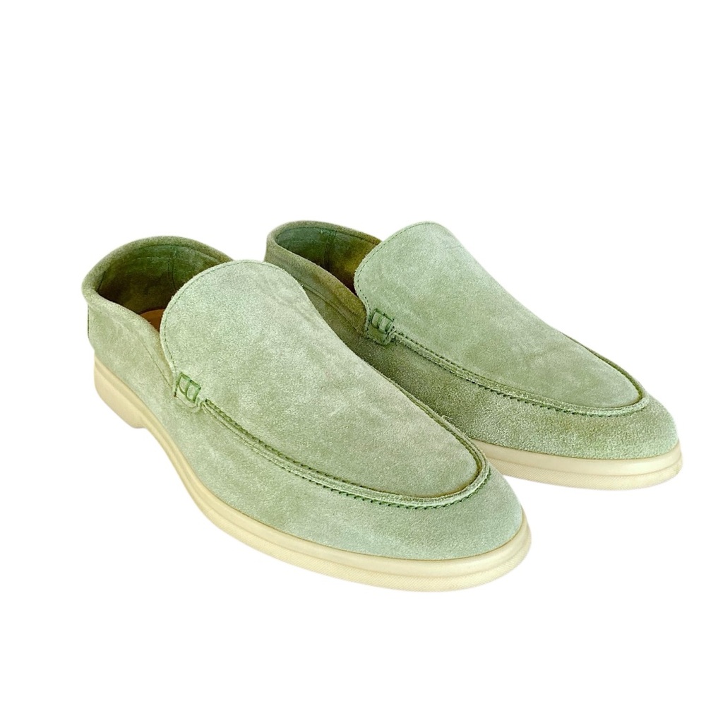 BOEMOS Suede Loafers 43 (Made in Italy)